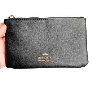 JUICY COUTURE BLACK SMALL POUCH